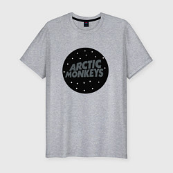 Мужская slim-футболка Arctic Monkeys: Black