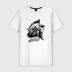 Мужская slim-футболка Black Sabbath: Grim Reaper