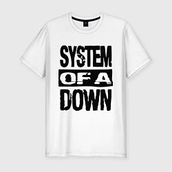 Мужская slim-футболка System Of A Down