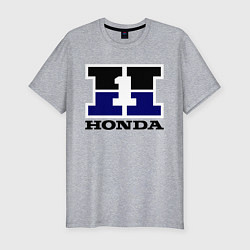 Футболка slim-fit Honda, цвет: меланж