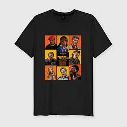 Футболка slim-fit Jackie Brown, цвет: черный