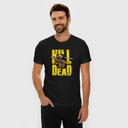 Футболка slim-fit Kill Dead, цвет: черный — фото 2