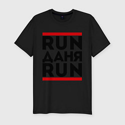 Футболка slim-fit Даня, цвет: черный
