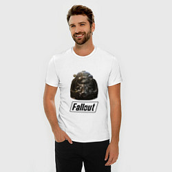 Футболка slim-fit Fallout, цвет: белый — фото 2