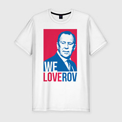 Мужская slim-футболка LoveRov