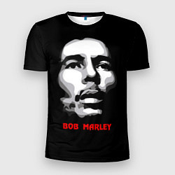 Футболка спортивная мужская Bob Marley Face, цвет: 3D-принт