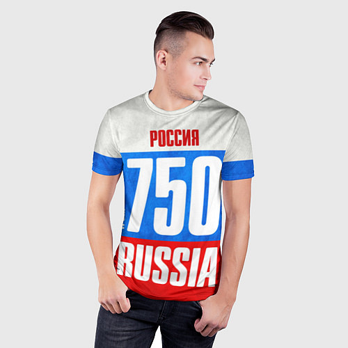 Мужская спорт-футболка Russia: from 750 / 3D-принт – фото 3