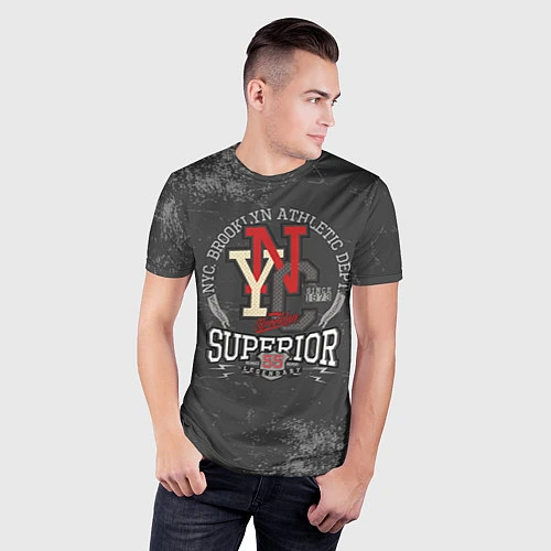Мужская спорт-футболка Team t-shirt 16 / 3D-принт – фото 3