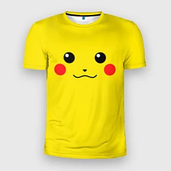 Мужская спорт-футболка Happy Pikachu