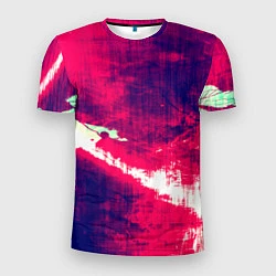 Мужская спорт-футболка Брызги красок