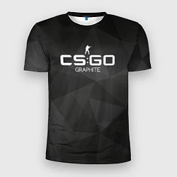 Мужская спорт-футболка CS:GO Graphite