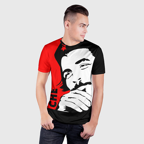 Мужская спорт-футболка Че Гевара / 3D-принт – фото 3
