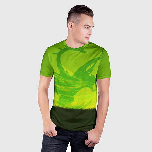 Мужская спорт-футболка Веномансер / 3D-принт – фото 3