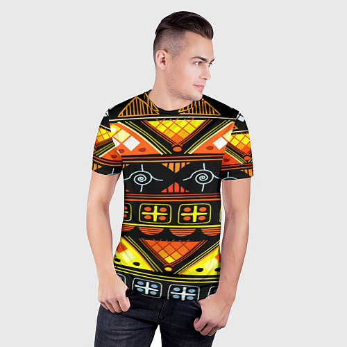 Мужская спорт-футболка Element ethnic / 3D-принт – фото 3