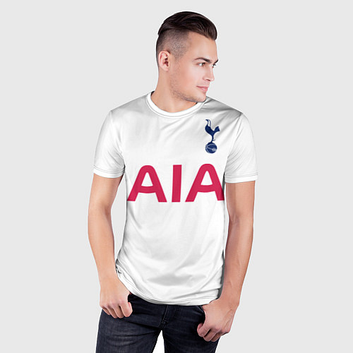 Мужская спорт-футболка Tottenham FC: AIA / 3D-принт – фото 3