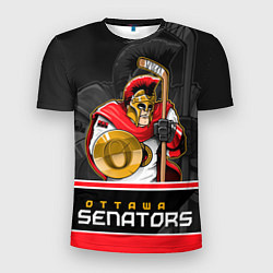 Футболка спортивная мужская Ottawa Senators, цвет: 3D-принт