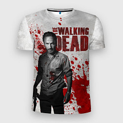 Футболка спортивная мужская Walking Dead: Rick Grimes, цвет: 3D-принт