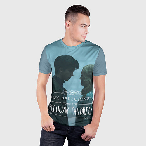 Мужская спорт-футболка Джейкоб и Элла / 3D-принт – фото 3