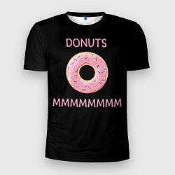 Футболка спортивная мужская Donuts, цвет: 3D-принт
