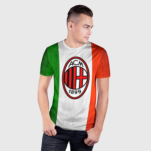 Мужская спорт-футболка Milan2 / 3D-принт – фото 3