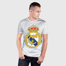 Футболка спортивная мужская Реал Мадрид, цвет: 3D-принт — фото 2