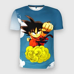 Футболка спортивная мужская Small Goku, цвет: 3D-принт