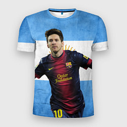 Футболка спортивная мужская Messi from Argentina, цвет: 3D-принт