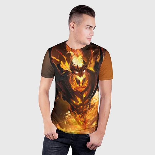 Мужская спорт-футболка Nevermore Hell / 3D-принт – фото 3