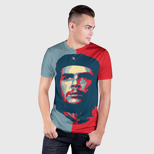 Мужская спорт-футболка Che Guevara / 3D-принт – фото 3