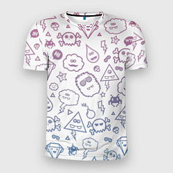 Футболка спортивная мужская Монстрики, цвет: 3D-принт