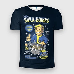 Футболка спортивная мужская Nuka Bombs, цвет: 3D-принт