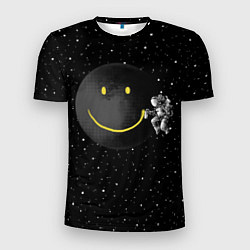 Мужская спорт-футболка Лунная улыбка