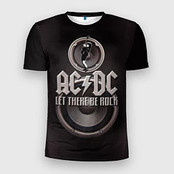 Футболка спортивная мужская AC/DC: Let there be rock, цвет: 3D-принт