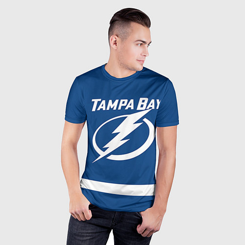 Мужская спорт-футболка Tampa Bay: Drouin / 3D-принт – фото 3