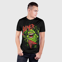 Футболка спортивная мужская Slayer Slimer, цвет: 3D-принт — фото 2