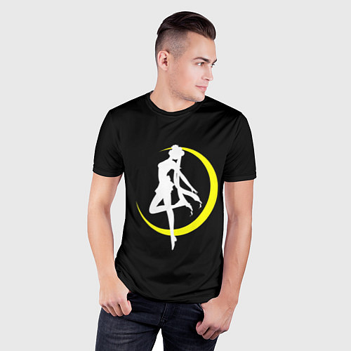 Мужская спорт-футболка Сейлор Мун / 3D-принт – фото 3