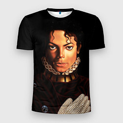 Футболка спортивная мужская Король Майкл Джексон, цвет: 3D-принт