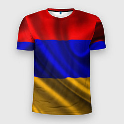 Мужская спорт-футболка Флаг Армения
