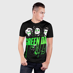 Футболка спортивная мужская Green Day: Acid eyes, цвет: 3D-принт — фото 2