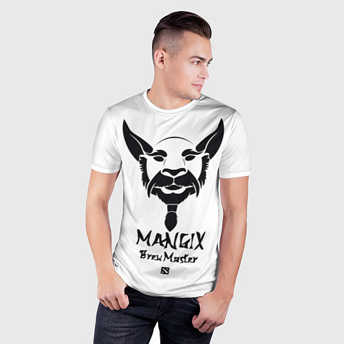 Мужская спорт-футболка Mangix: Brewmaster / 3D-принт – фото 3