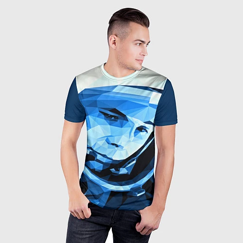 Мужская спорт-футболка Gagarin Art / 3D-принт – фото 3