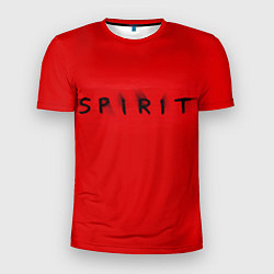 Футболка спортивная мужская DM: Red Spirit, цвет: 3D-принт
