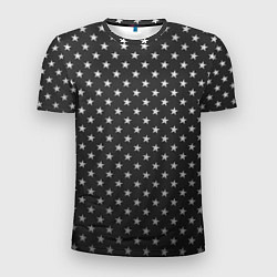 Мужская спорт-футболка Black Milk: Stars Black