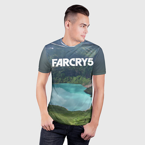 Мужская спорт-футболка Far Cry 5 / 3D-принт – фото 3