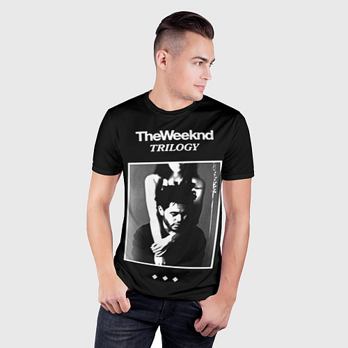 Мужская спорт-футболка The Weeknd: Trilogy / 3D-принт – фото 3
