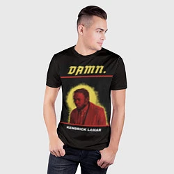 Футболка спортивная мужская Kendrick Lamar: DAMN, цвет: 3D-принт — фото 2