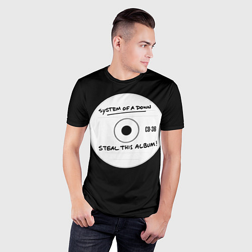 Мужская спорт-футболка SOAD: Steal this album / 3D-принт – фото 3