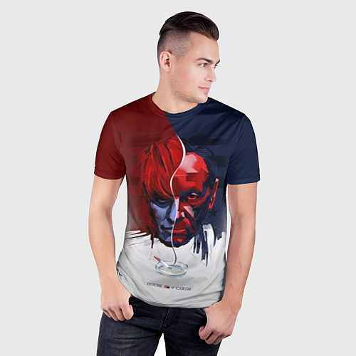Мужская спорт-футболка House of Cards: Hellboy / 3D-принт – фото 3