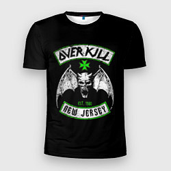 Футболка спортивная мужская Overkill: New Jersey, цвет: 3D-принт