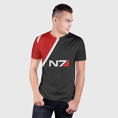 Мужская спорт-футболка N7 Space / 3D-принт – фото 3